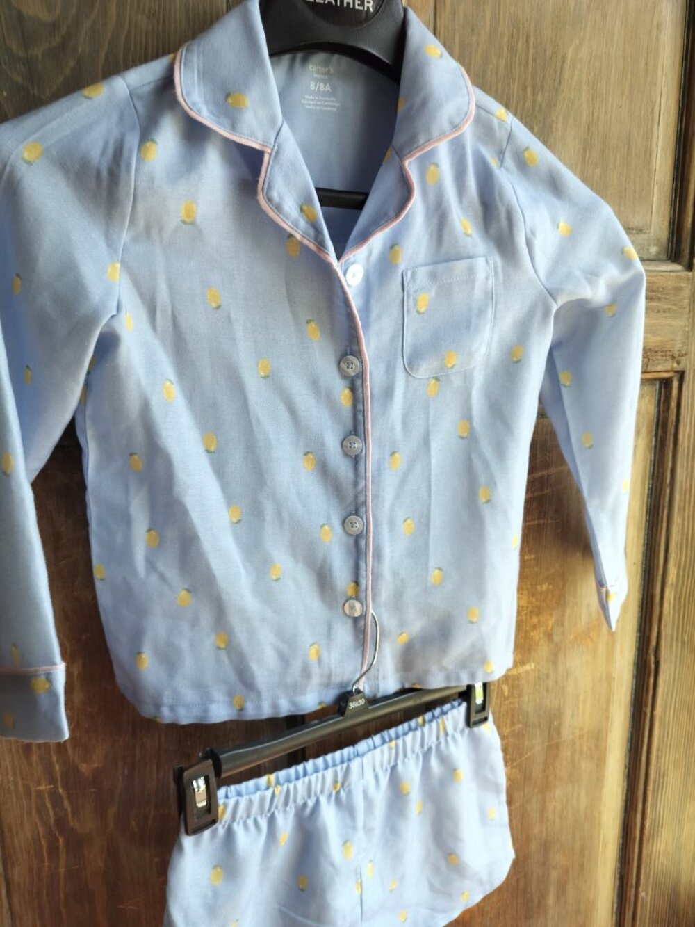 Carters Girls 8 Pajama Set - Picture 5 of 6